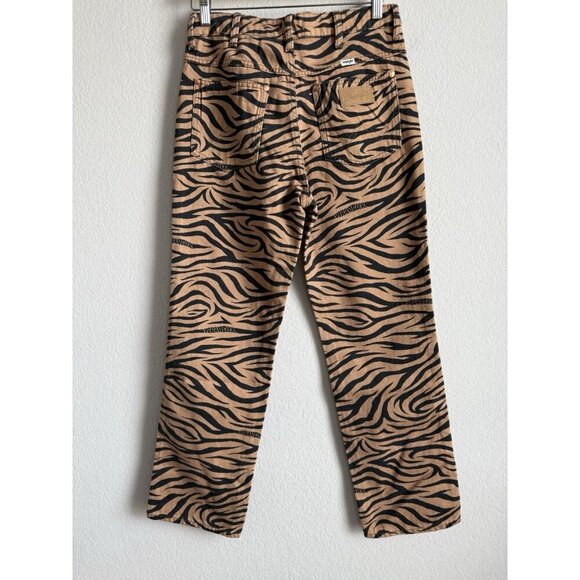 Free People X Wrangler Wild West 603 PURR High Rise Straight Leg Jeans Sz 28 NEW - Picture 8 of 16